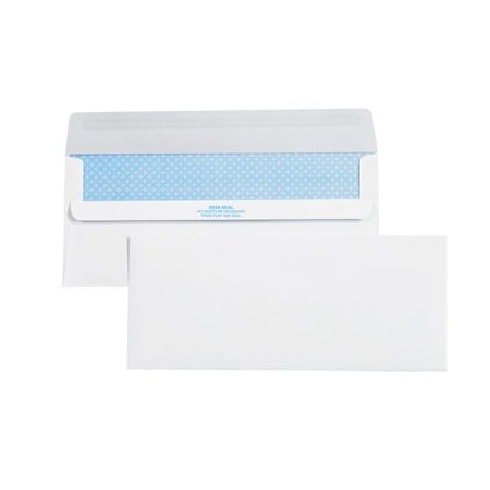 Bsc Preferred 4 1/8 x 9-1/2'' - #10 Plain Redi-Seal Business Envelopes with Security Tint, 2500PK EN1109